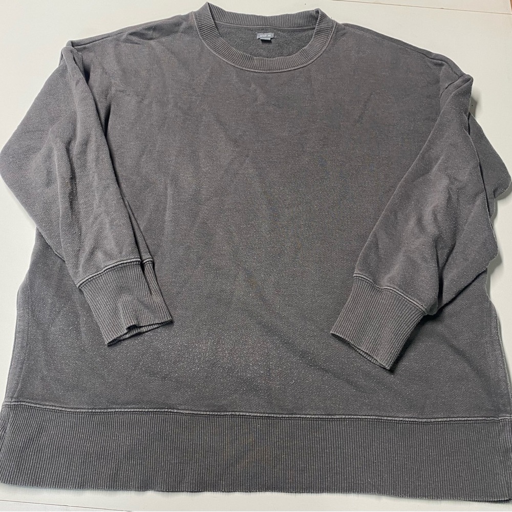 Oversized Aerie Grey Medium Sweatshirt